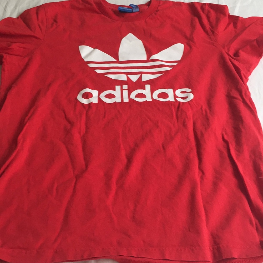 Adidas Red Shirt